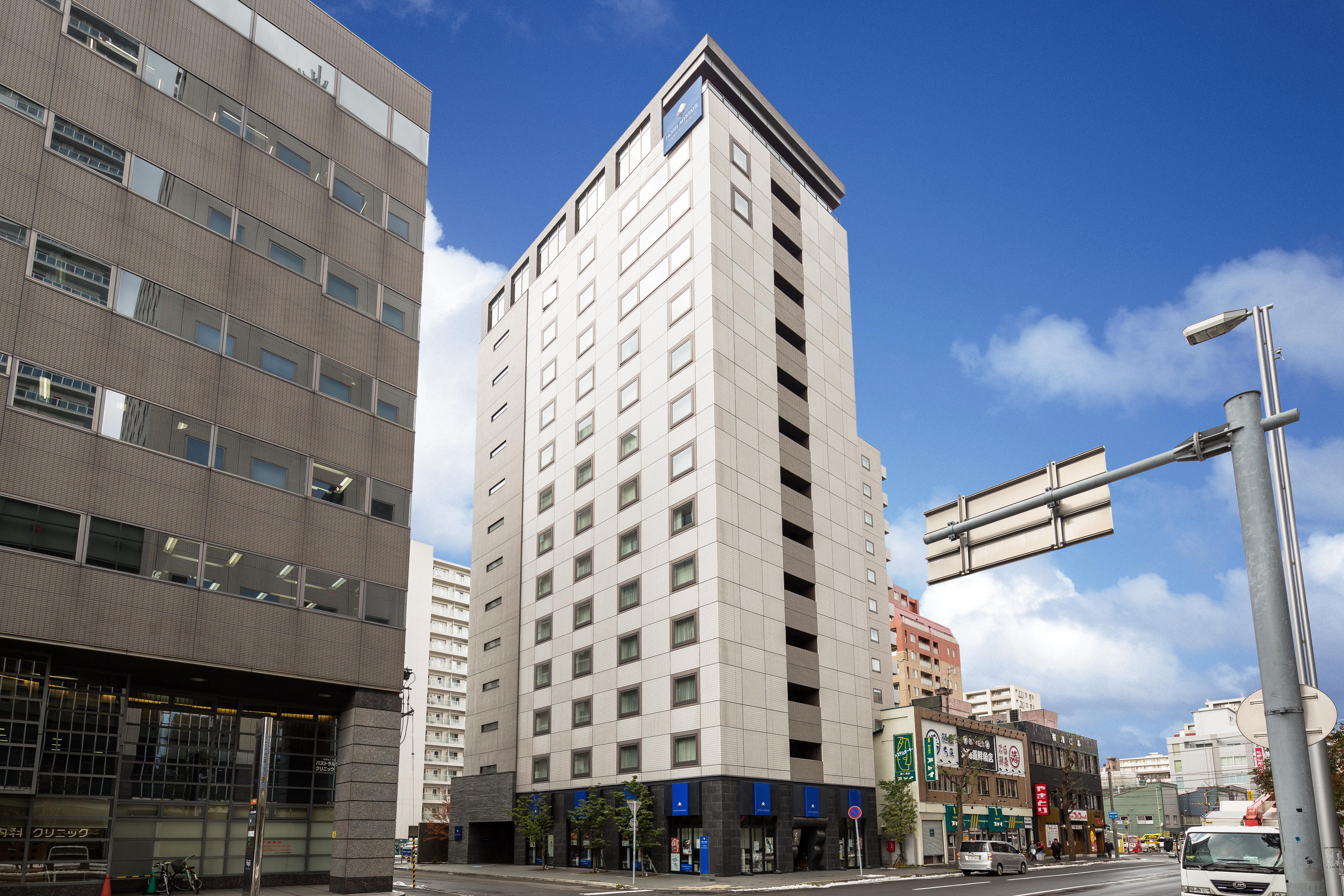 Hotel Mystays Sapporo Station Exterior foto